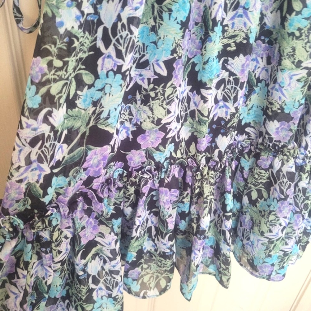 Taylor Chiffon Empire Waist Dress Size 12 - Picture 9 of 15